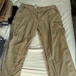 Men's Tan Cargo Pants